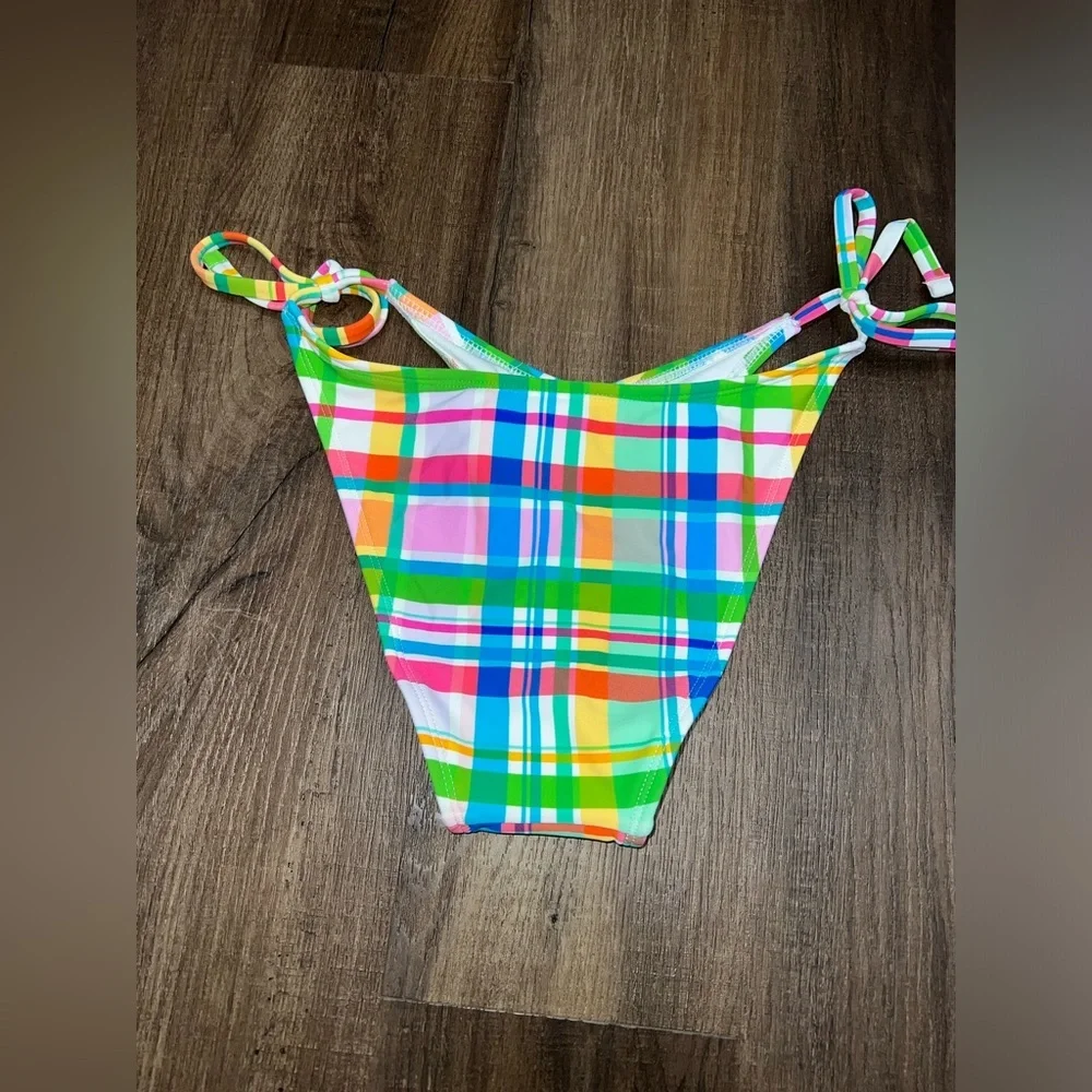 NWT Target Wild Fable Plaid Bikini Bottoms
